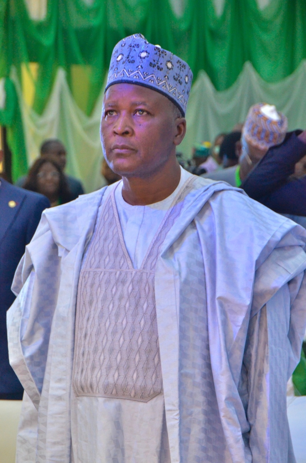 Permanent Secretary Federal Ministry of Housing and Urban Development, Dr. Marcus O. Ogunbiyi;  Minister of Housing and Urban Development. Arch. Ahmed Musa Dangiwa; Minister of State for Housing and Urban Development, Engr. Abdullahi Tijjani Gwarzo, MD/CEO Federal Housing Authority (FHA) Sen. Gbenga B. Ashafa;  Chairman Building Materials Manufacturing Hubs Task Team, Arc, Nuhu Wya