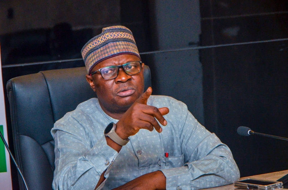The Permanent Secretary, Federal Ministry of Housing and Urban Development, Dr Marcus Ogunbiyi PhD alongside the members of the PMS Core Team at the Inauguration of the Performance Management System (PMS) Core Team for the Ministry.