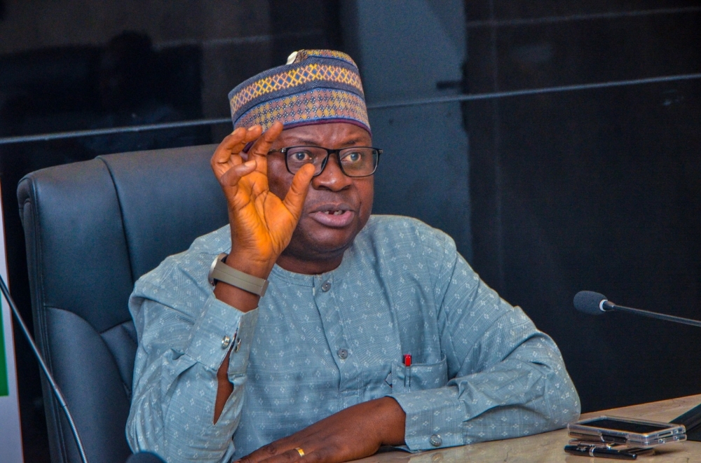 The Permanent Secretary, Federal Ministry of Housing and Urban Development, Dr Marcus Ogunbiyi PhD alongside the members of the PMS Core Team at the Inauguration of the Performance Management System (PMS) Core Team for the Ministry.