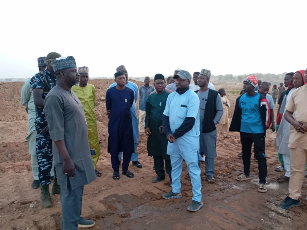 Occasion of the inspection of Renewed Hope Housing Sites in Kano by the Hon Minister of State, Rt Hon Yusuf Abdullahi Ata,  Friday,  November 29th, 2024