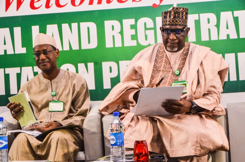 Cross section of photographs from the Workshop on National Land Registration,  Documentation and Titling Programme (NLRDTP)