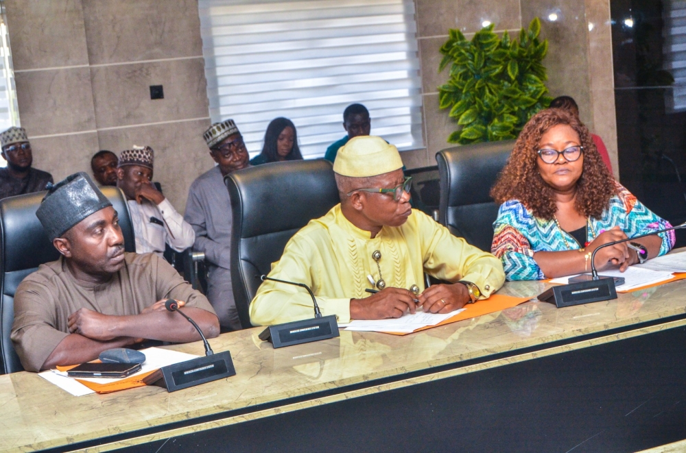 The occassion of the inauguration of the Federal Ministry of Housing and Urban Development 2025 Procurement Planning Committee (PPP), by the Permanent Secretary,  Dr Shuaib Belgore