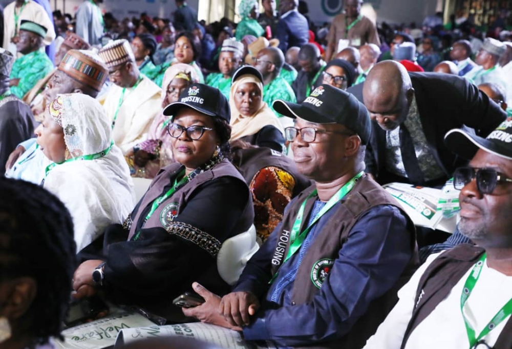 Permanent Secretary,  FMHUD, Dr Shuaib Belgore led the delegates of the Ministry to the 2O25 International Civil Service Conference holding at the Eagle Square  Abuja. (June 25th, 2025)