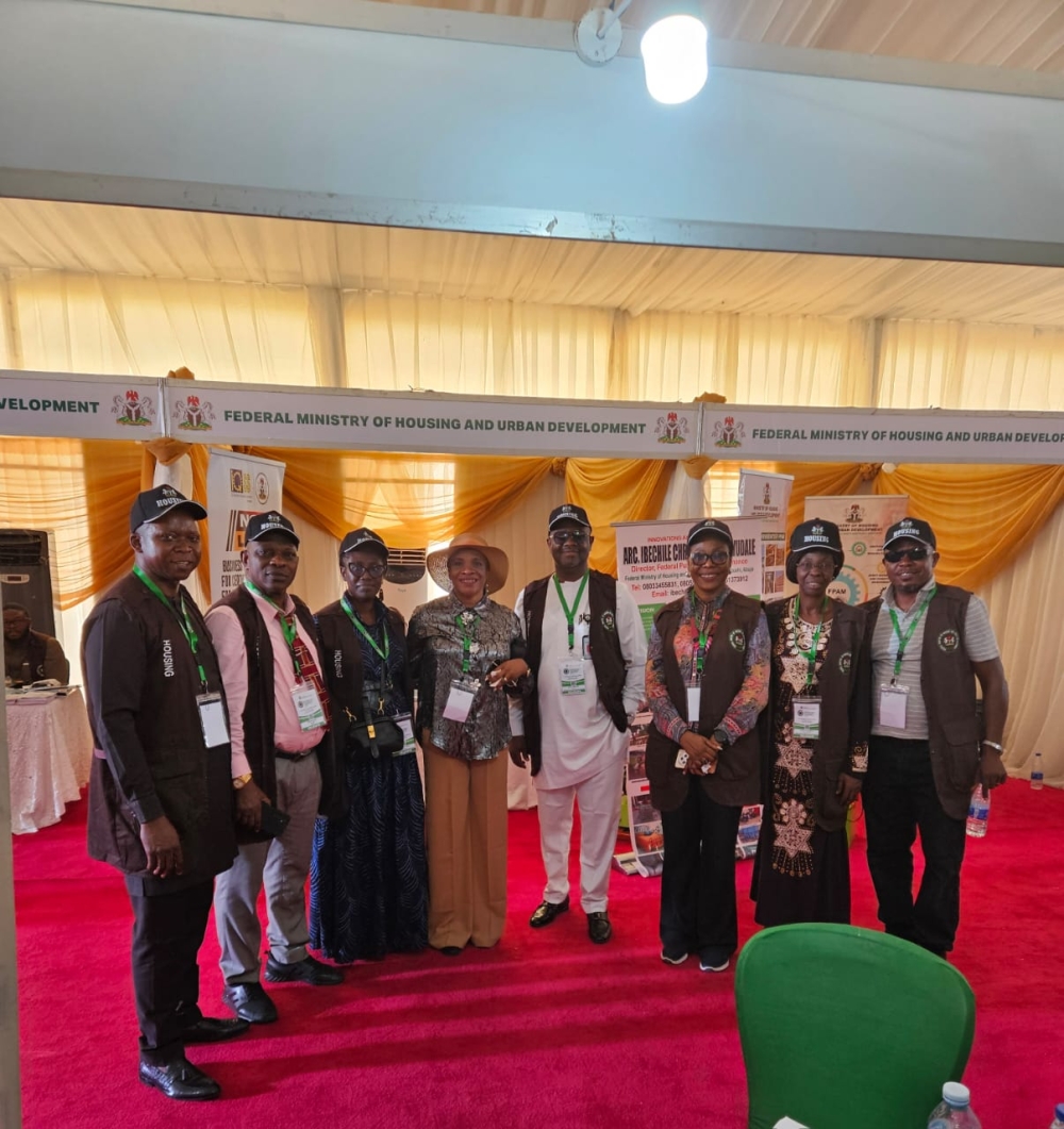 Permanent Secretary,  FMHUD, Dr Shuaib Belgore led the delegates of the Ministry to the 2O25 International Civil Service Conference holding at the Eagle Square  Abuja. (June 25th, 2025)