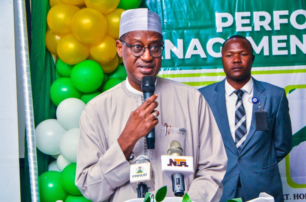 DAY 1 : Opening Ceremony of the Ministerial Retreat on Performance Management System (PMS) Federal Ministry of Housing and Urban Development, Thursday 3rd July, 2025 at Sandralia Hotel, Abuja.