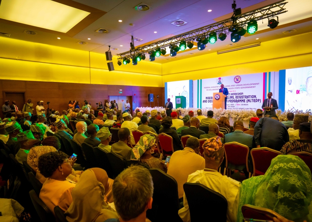 From Nigeria Land Titling, Registration, Documentation Programme,  Tuesday,  August 12th, 2025, Eko Hotel, Lagos.