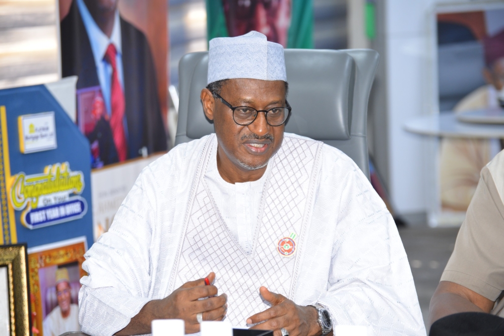 Hon Minister,  Arc Ahmed Dangiwa received Namibian Hon Minister of Urban and Rural Development, Hon Sankwasa James Sankwasa on a courtesy visit to his office,  Friday,  December 12th, 2025