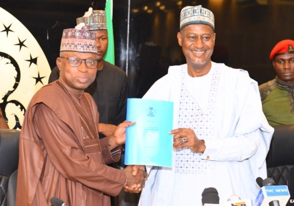Ministerial Handover Ceremony between outgoing Minister,  Arc Ahmed Dangiwa and Hon Minister of State,  Rt Hon Yusuf Abdullahi Ata,  Thursday,  April 23, 2026
